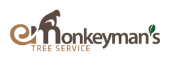 Monkeyman's Tree Service Logo for advertising