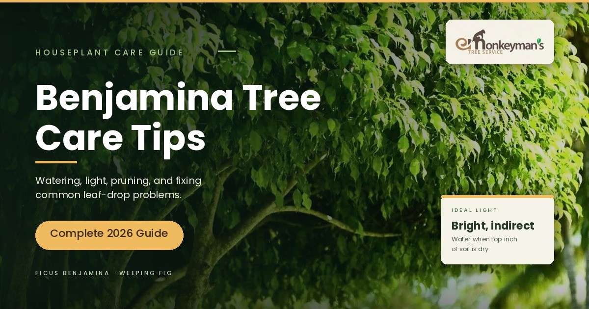 Benjamina Tree Care Tips